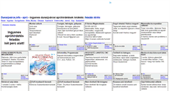 Desktop Screenshot of dunaujvaros.info