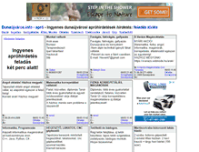 Tablet Screenshot of dunaujvaros.info